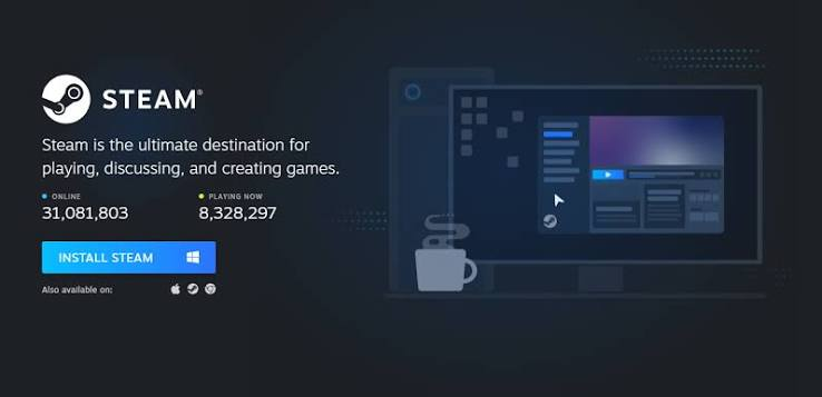 Steam 설치 방법 대표 이미지